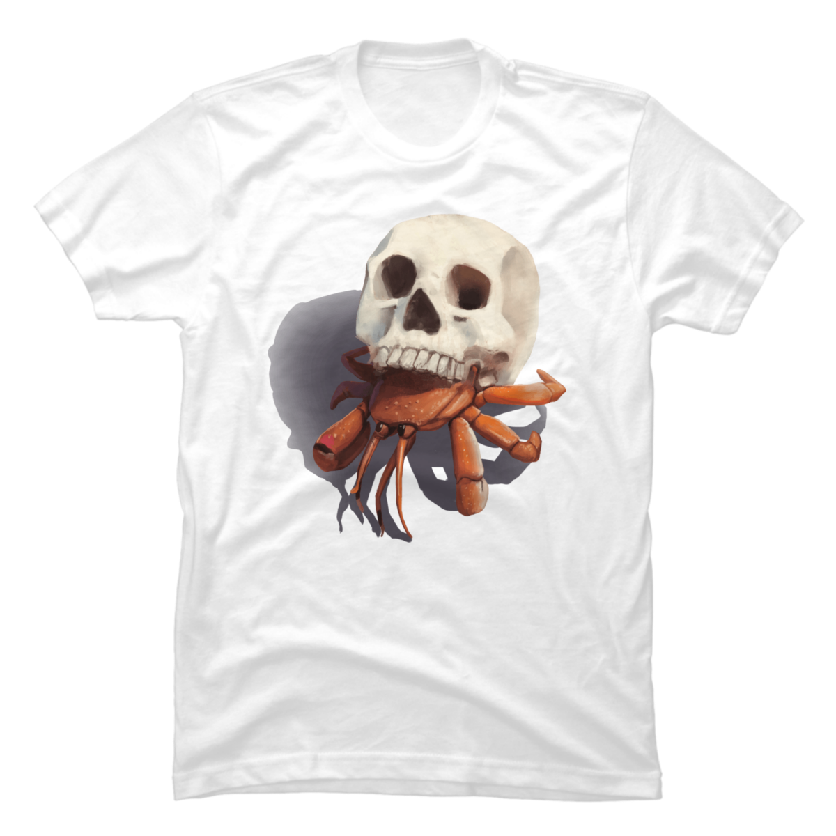 crab t shirt mens